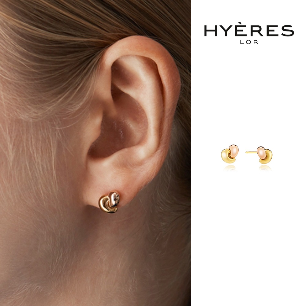 [HYERES LOR] Etrive 14K duet earring S
