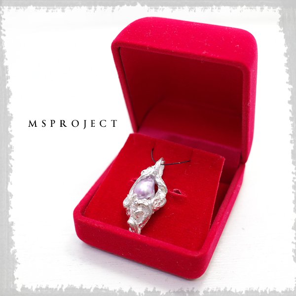 本真珠 バロック パール ｘ シルバー1000　ペンダント MS project 鬼束信