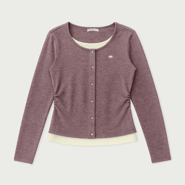 レディースウェールレイヤードボタンカーディガン10560-131-204-12-533_us