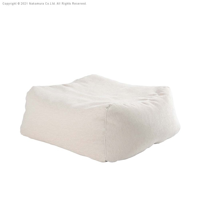 ゆったり1人用 ビーズソファ ファビオ ビーズクッション 71500033-IV アイボリー