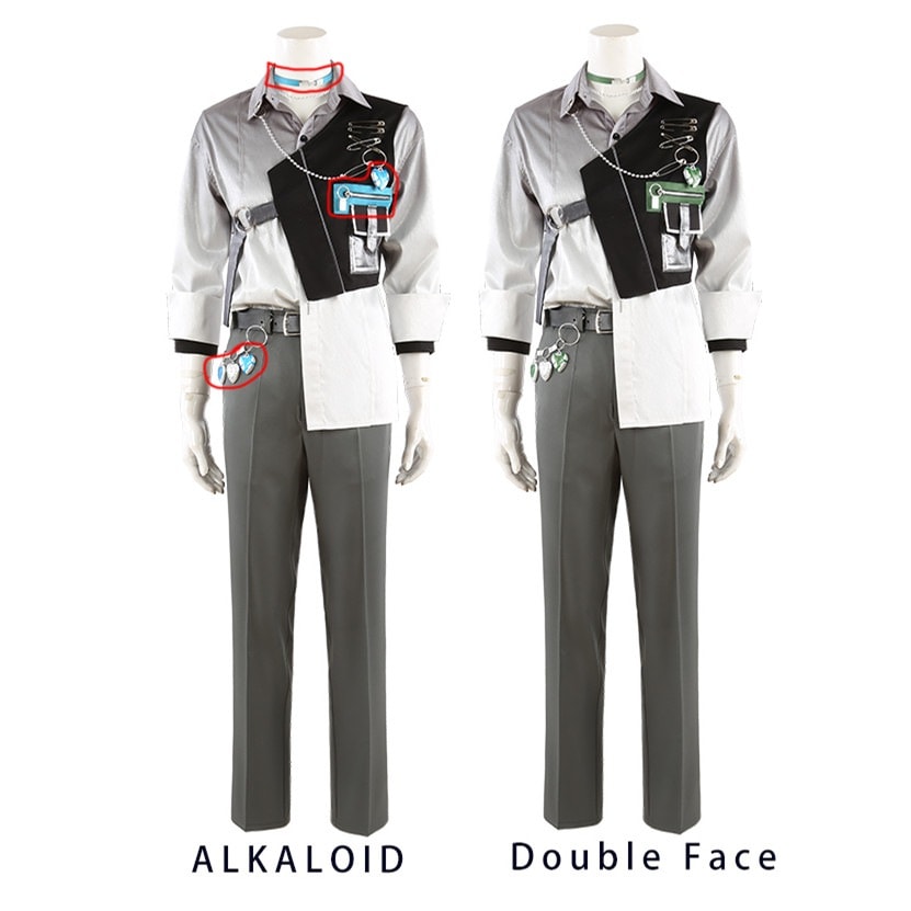あんさんぶるスターズ 夜に駆ける ALKALOID & Double Face MV衣装 コスプレ衣装 コスチューム ハロウィン 装服 仮装