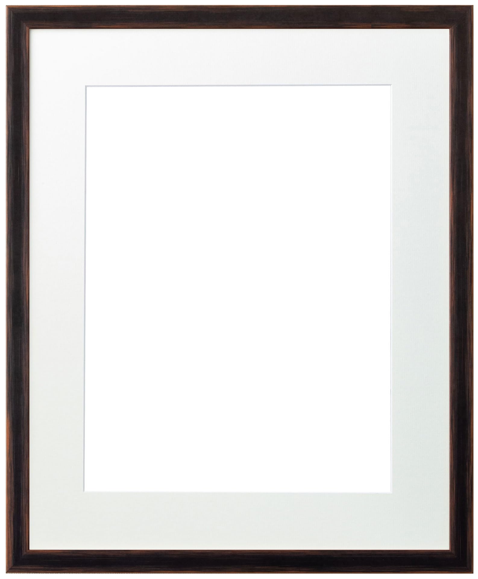 ラーソン・ジュール 額縁 アンドーバー 水彩F6S(内寸520x428mm)中抜きマット(窓寸396x304mm)付き ブラック