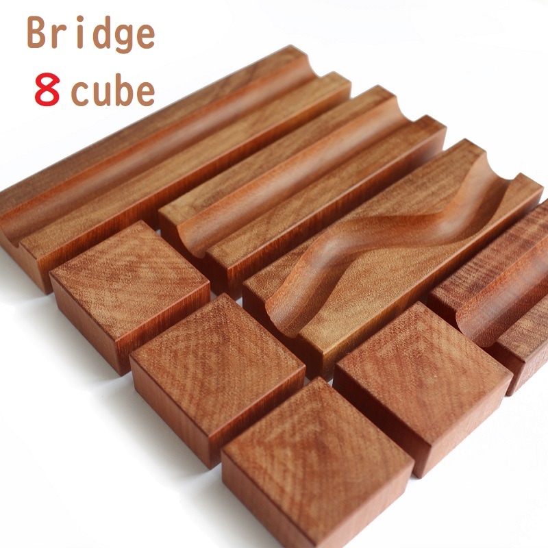 WoodEncube社の立体パズル(bridge)　8pcs フナ木の立体パズル 日本 将棋 木 のおもちゃ 玩具オモチャ玩具プレゼント木のパズル