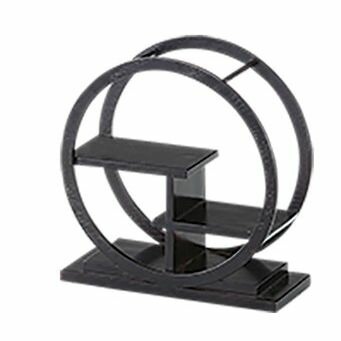 カンダ 丸型茶壷飾棚 小 X07J006