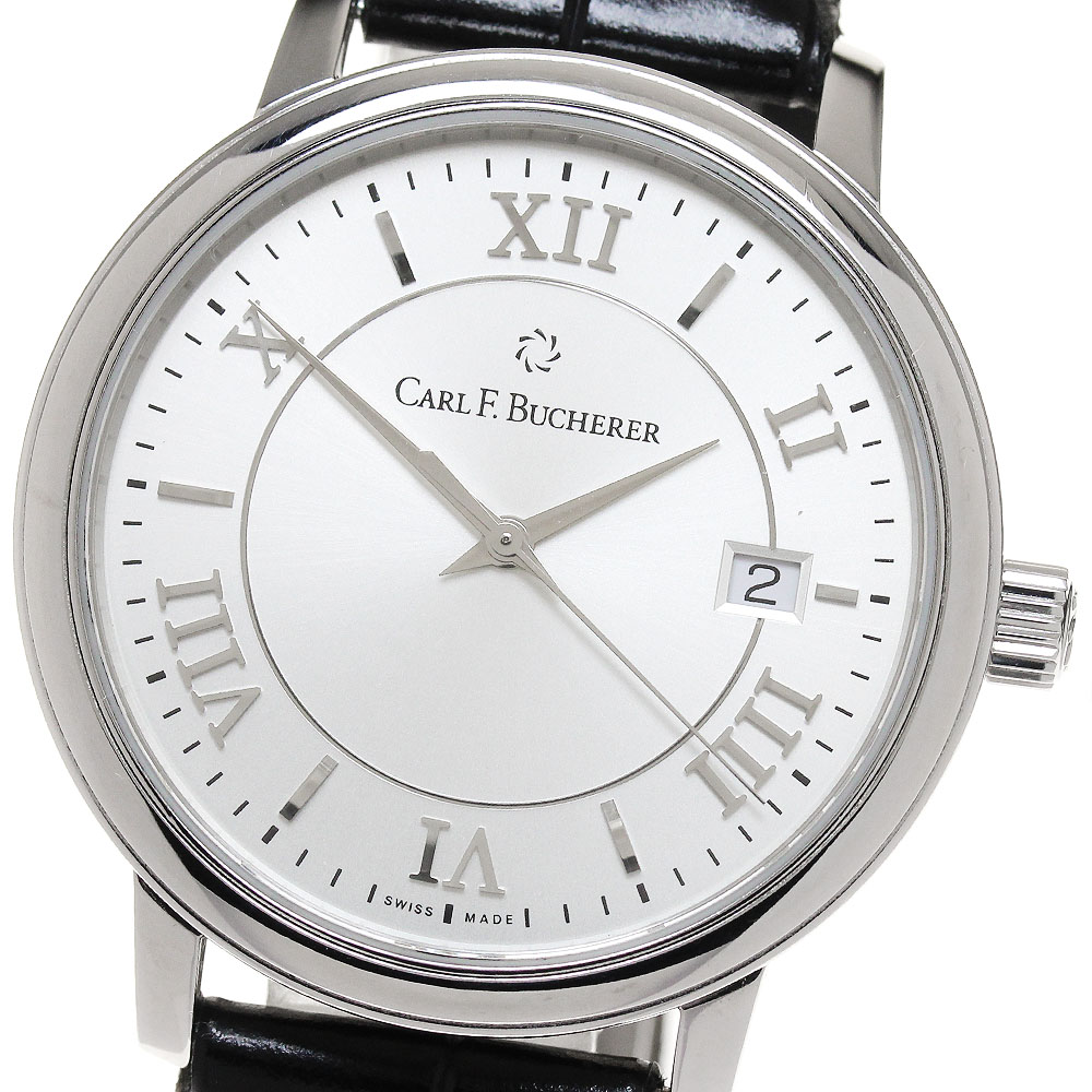 カール F.ブヘラ CARL F.BUCHERER 10314 アダマビ デイト 自動巻き メンズ _845901【中古】
