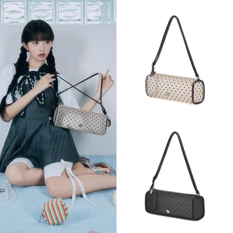 May Dot Bag ドット柄 トートバッグ ショルダーバッグ ボディバッグ [2カラー]