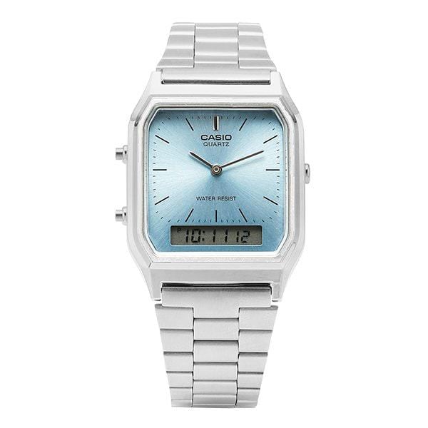 [CASIO] AQ-230A-2A1MQYDF 共用メタル時計