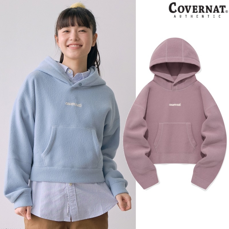 (W) FLEECED TERRY HOODIE 2色 新商品 韓国の人気 韓国ファッション 女性服 韓国スタイル 学生ファッション 肝節期 新学期 10,000円