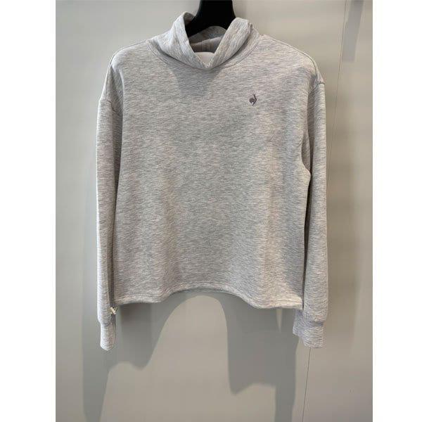 女性ダブルテンション2.0ルーズフィットハイネックマンツーマンQR122OFS13 WMG