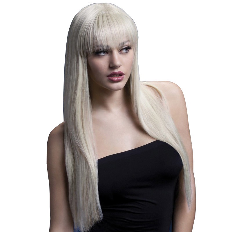 コスプレ 仮装 フィーバージェシカウィッグ 66cm ロングストレート ブロンド 【 コスプレ 衣装 ハロウィン パーティーグッズ かぶりもの ウィッグ かつら ハロウィン 衣装 プチ仮装 ロングヘア