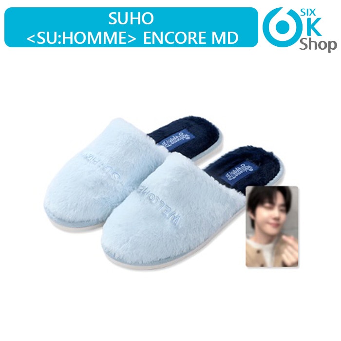SUHO - ROOM SHOES SET [ SU:HOMME MD ] (2025 CONCERT ENCORE MD) 公式グッズ EXO スホ 4,775円