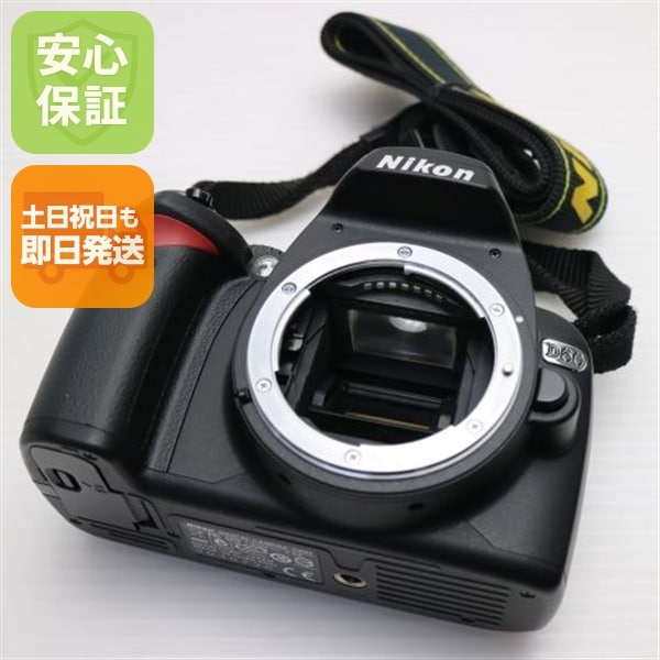 超美品 Nikon D60 ブラック ボディ Nikon デジタル一眼 80