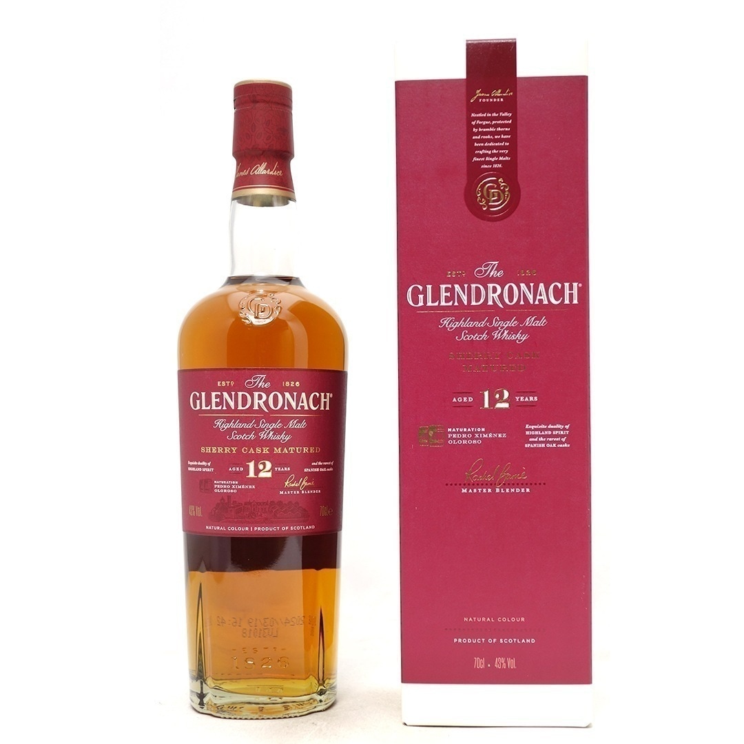 グレンドロナック 12年 シングルモルト ウイスキー 43度 箱付 700ml 正規品 スコッチウイスキー ハイランド ^YCDN12J0^