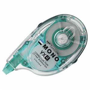（まとめ） トンボ鉛筆 修正テープ モノYX4 本体 4.2mm幅×12m 緑 CT-YX4 1個 (×15セット)