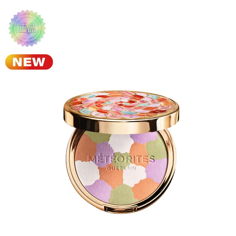 [百貨店正規品][NEW/発売記念]メテオリット コンパクト マット＆セッティング プレスドパウダー（アクア アレゴリア 香水 7.5ml/ランダム）