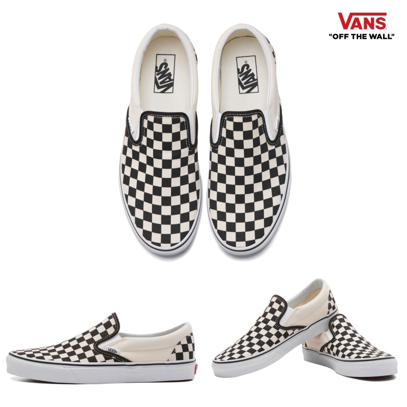 [VANS] バンズ スニーカー クラシック スリッポン / BLACK