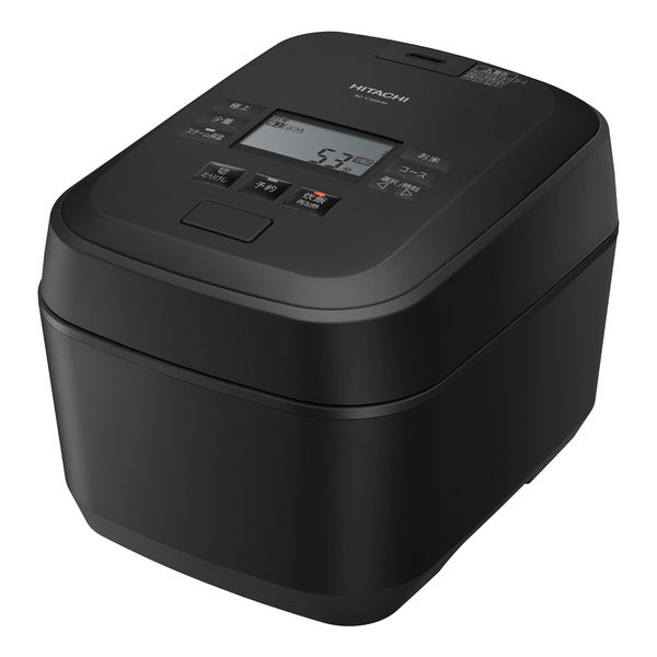 IHジャー炊飯器 ふっくら御膳 圧力＆スチーム/5.5合炊き/フロストブラック RZ-V100HM K