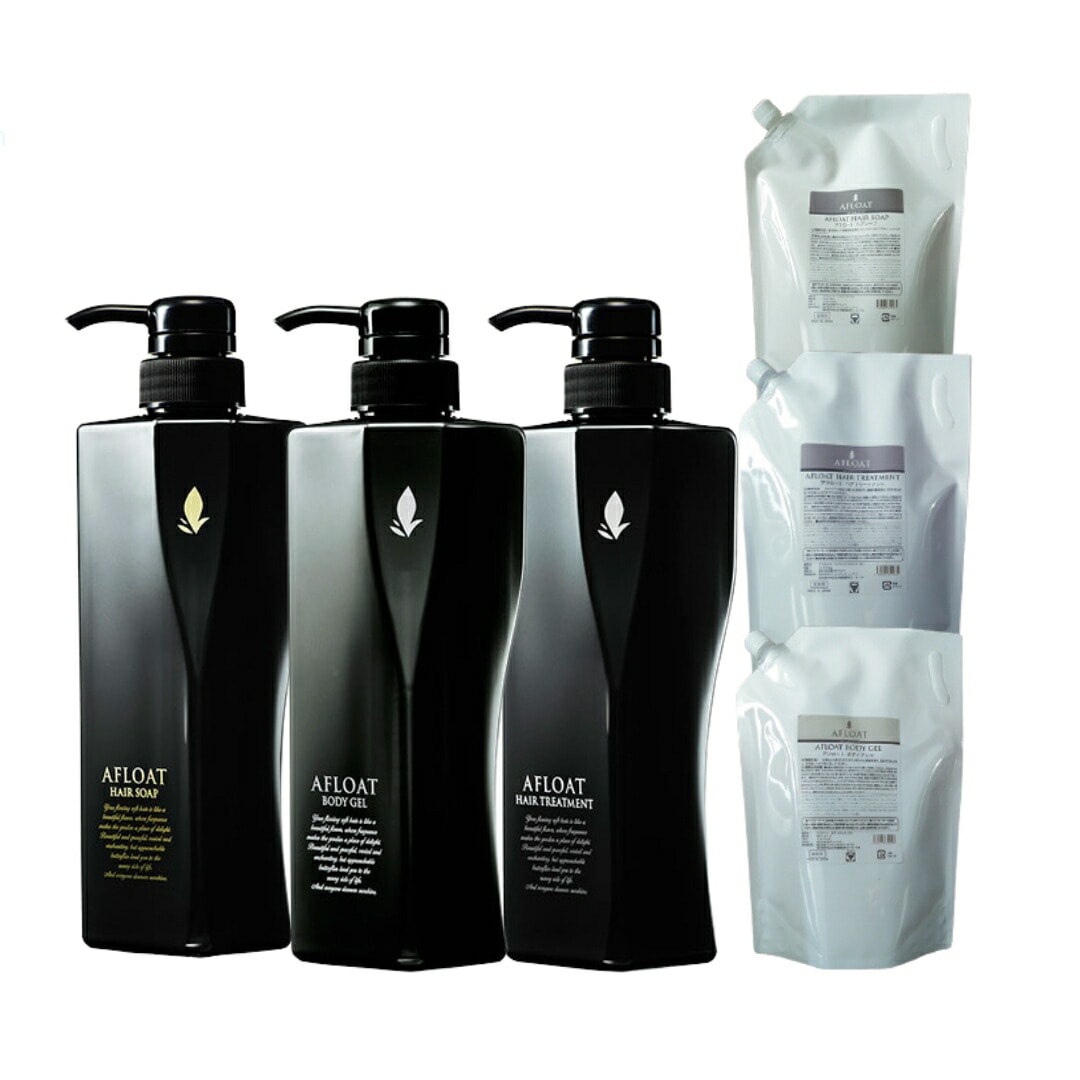 3点セット ヘアソープ＋ヘアトリートメント＋ボディジェル 各３Ｌ 業務用詰替え