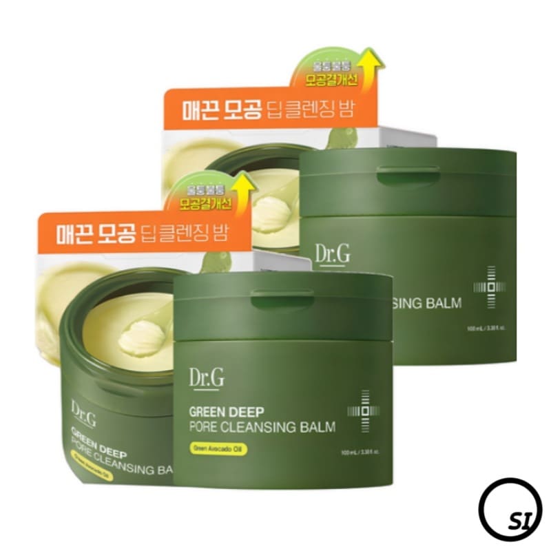 【1+1】グリーンディープ フォア クレンジング バーム 100ml x 2個 (ブラックヘッド/毛穴洗浄)