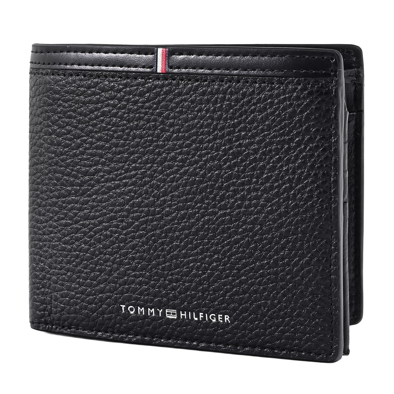 ヨーロッパ輸入モデル 二つ折り財布 小銭入れ付き メンズ CORP CC FLAP AND COIN ブラック AM0AW13969 BDS BK