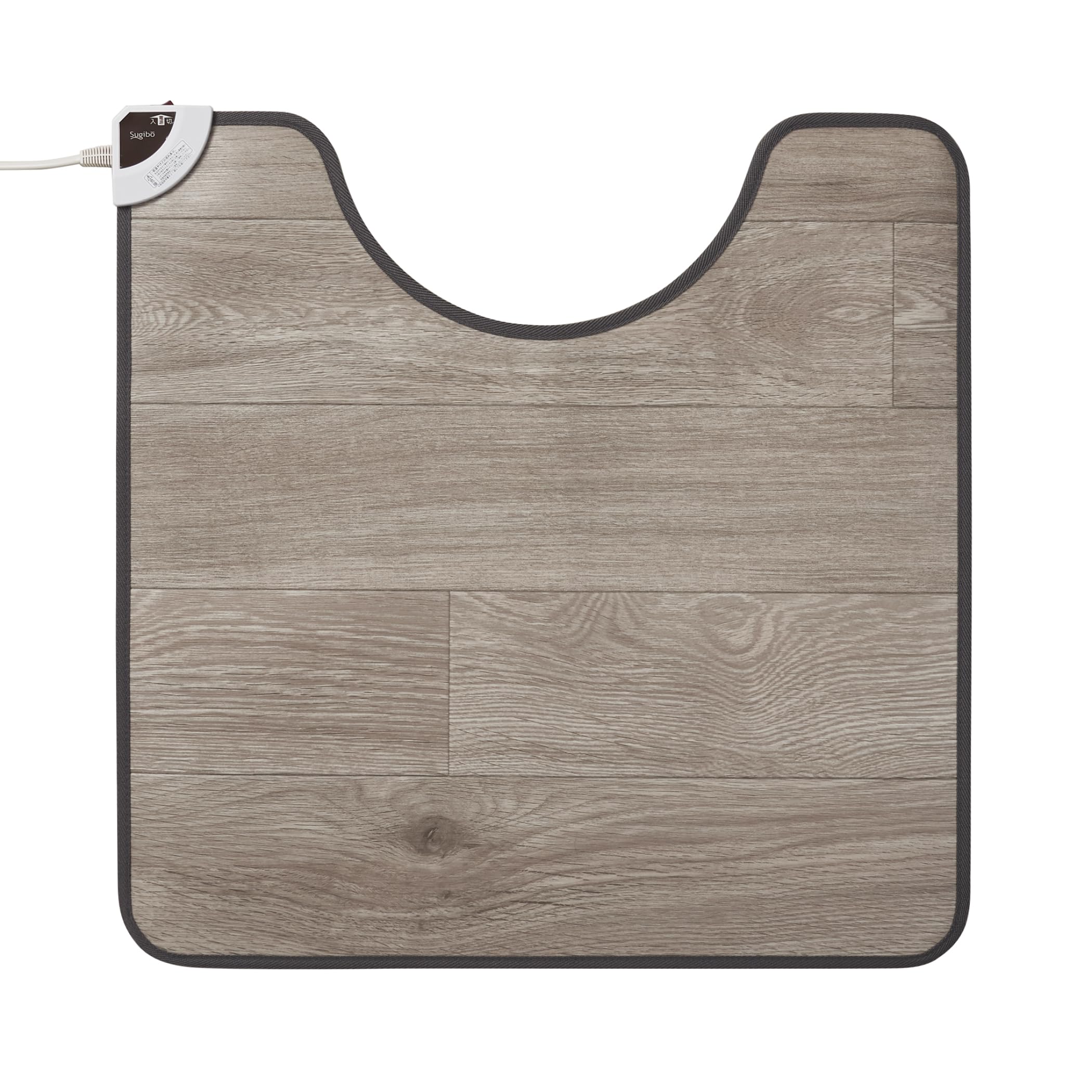 Sugibo(スギボー) フローリング調 ホットトイレマット SB-TM70(SG) ストーングレー
