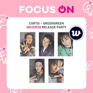 CORTIS　ソンヒョン　 リリース　パーティー　ライブ Weverse 特典 cortis RELEASE PARTY