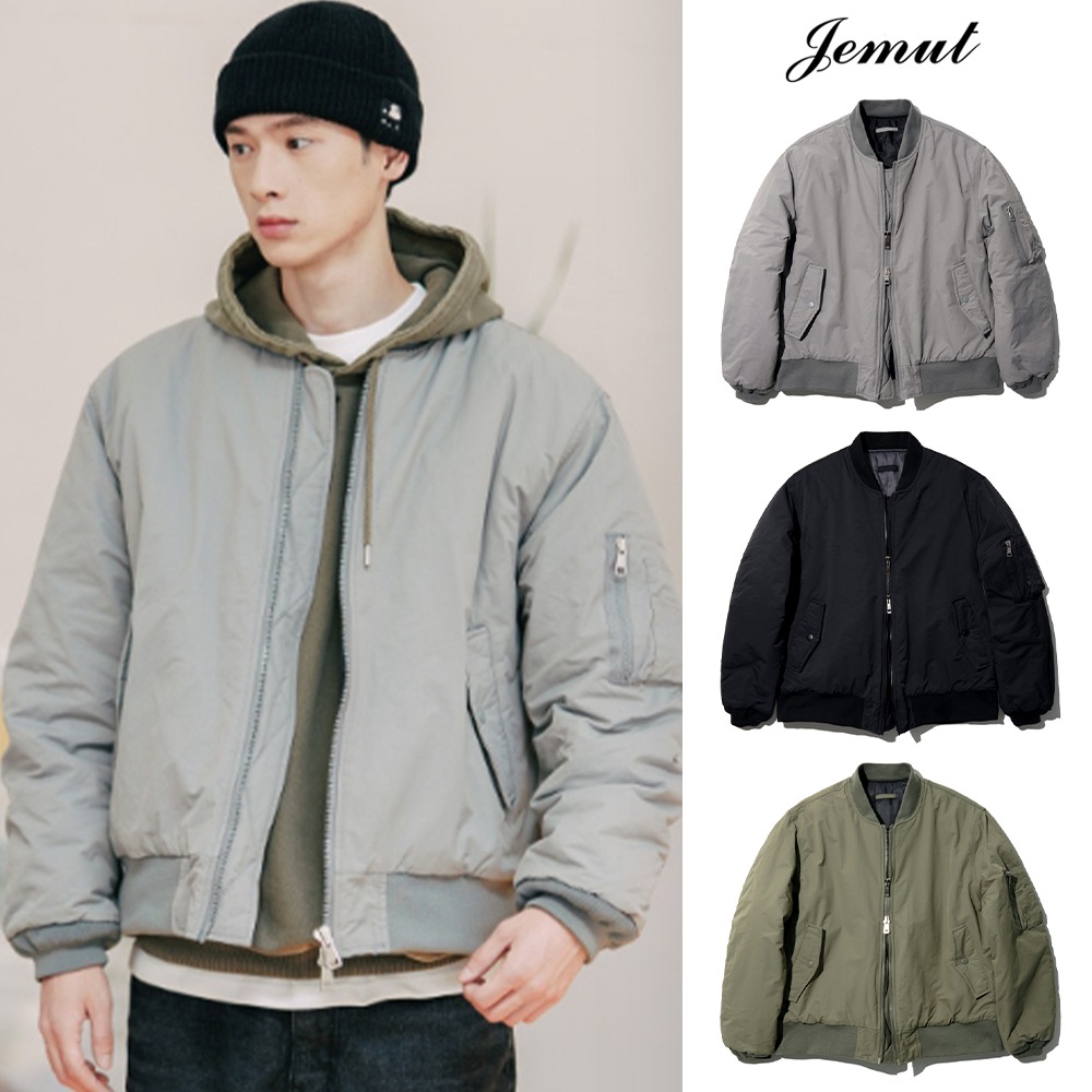 [JEMUT] Cardi Over Fit MA-1 Jacket