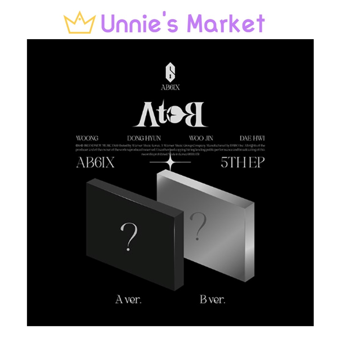 [SET] AB6IX 5TH EP [A to B] Album