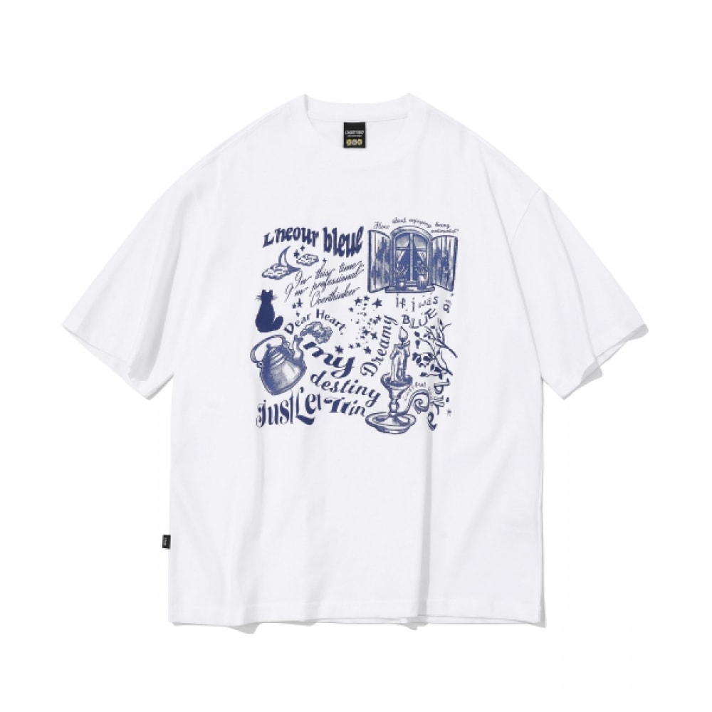 CPGN スタジオブルーアワーショートスリーブ T シャツホワイト