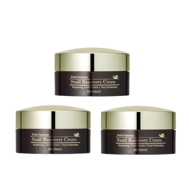 【2+1】カタツムリリカバリークリーム100g / 保湿栄養クリーム（大容量）