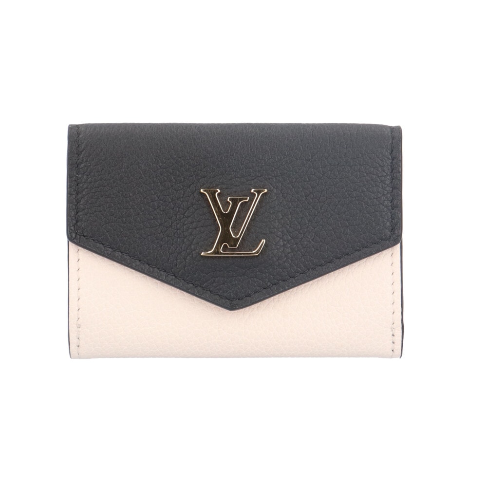 ルイヴィトン ポルトフォイユ ロックミニ 三つ折り財布 グレインカーフレザー M80984 LOUIS VUITTON 中古 美品