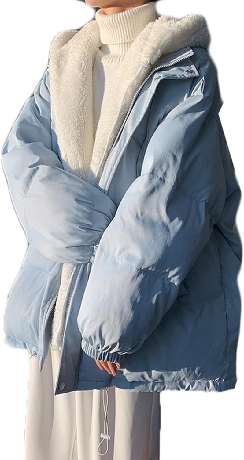 フリースボア ジャケット ジップアップブルゾン 中綿コート レディース メンズ 秋冬服 厚手 ウインドブレーカー ジャンパー 綿服 裏起毛 体型カバー カジュアルア 防寒着 保温 防風