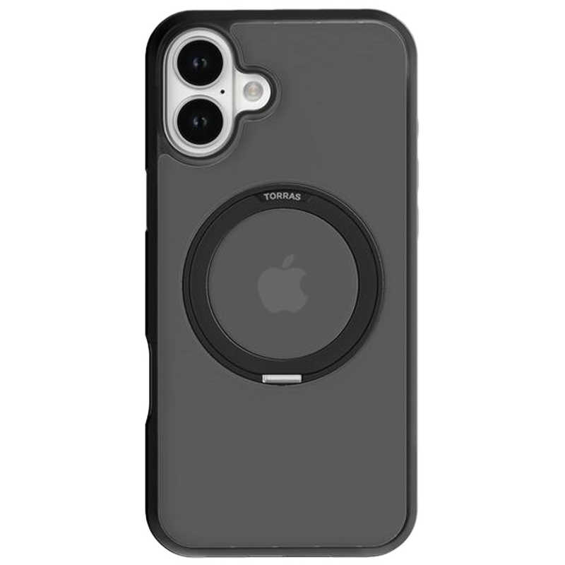 TORRASトラス　Torras - Ostand Pro case for iPhone 16(6.1インチ) ［ Black ］ Black ブラック　X00FX2053