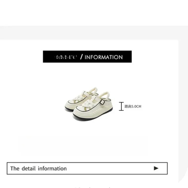 クローズトゥサンダル百掛け厚底靴 バックル/ベルト ストラップ 5cm台 厚底サンダル [2カラー]