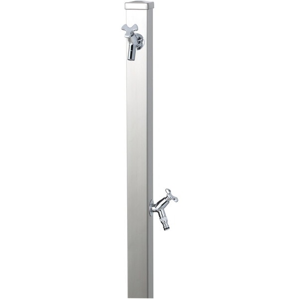 ユニソン 600532120 スプレスタンド60 左右仕様 ステンレスシルバー 蛇口2個セット シルバー メーカー直送