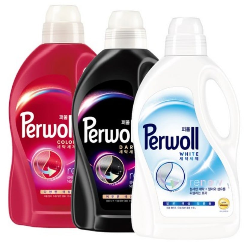 ウール 洗濯洗剤 ダーク+ホワイト+カラー / 暗い衣類用 カラー洗濯繊維回復剤 - T.C [1.9L*3個]