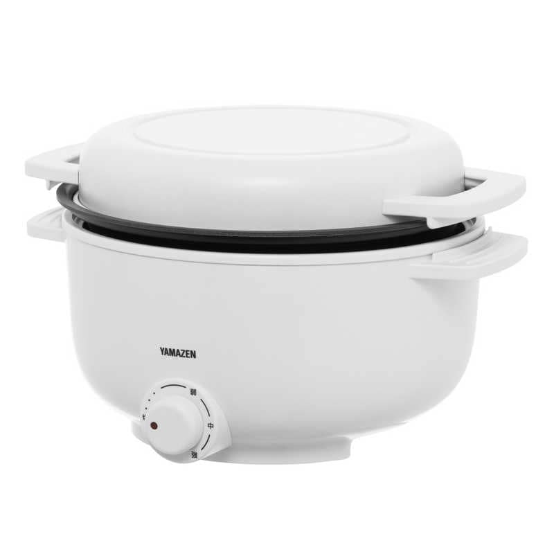 ヤマゼン　できたてポット グリル鍋 YAMAZEN ［プレート1枚］　YMCPS650 4,986円