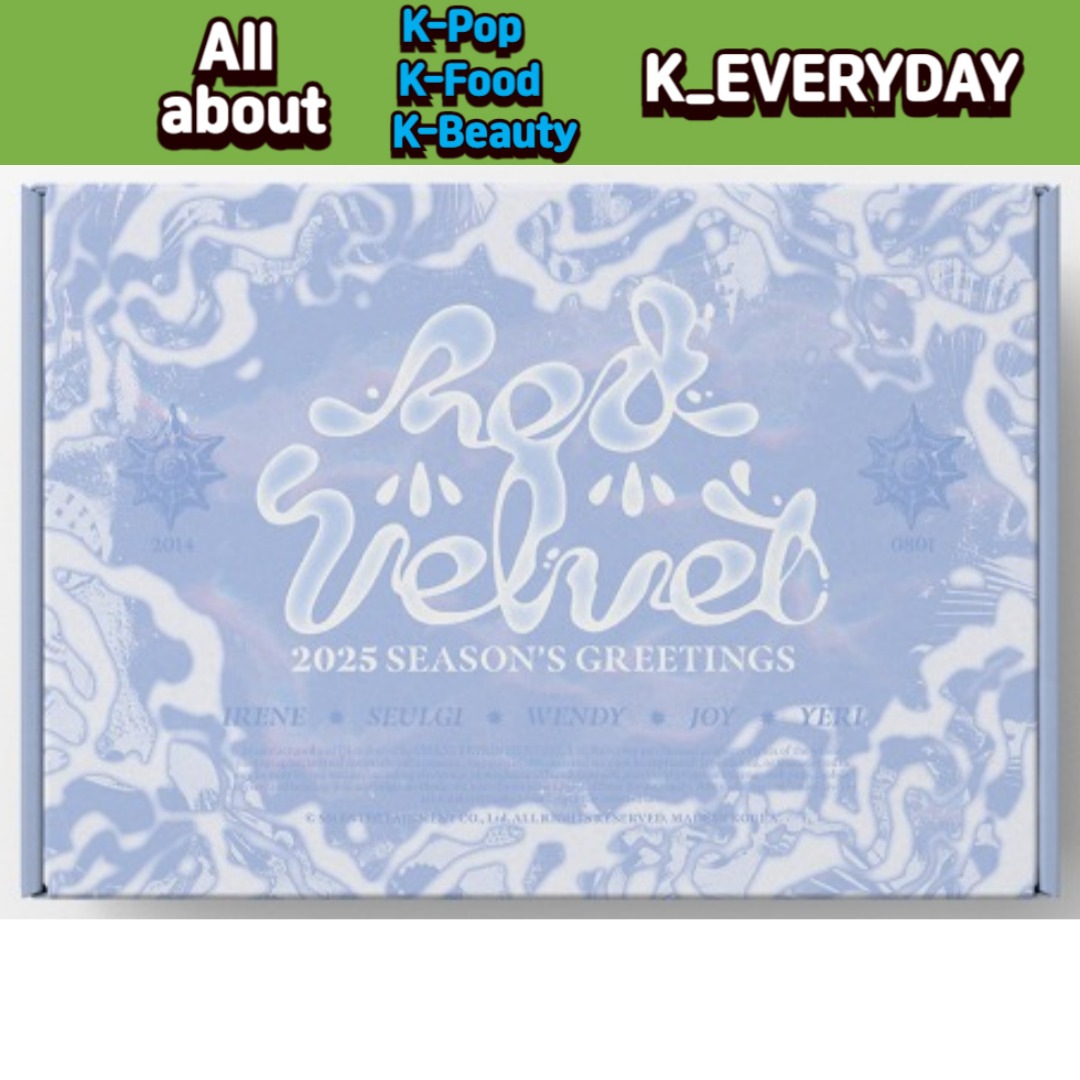 Red Velvet 2025 SEASONS GREETINGS 並行輸入純正品 期間内の特典贈呈
