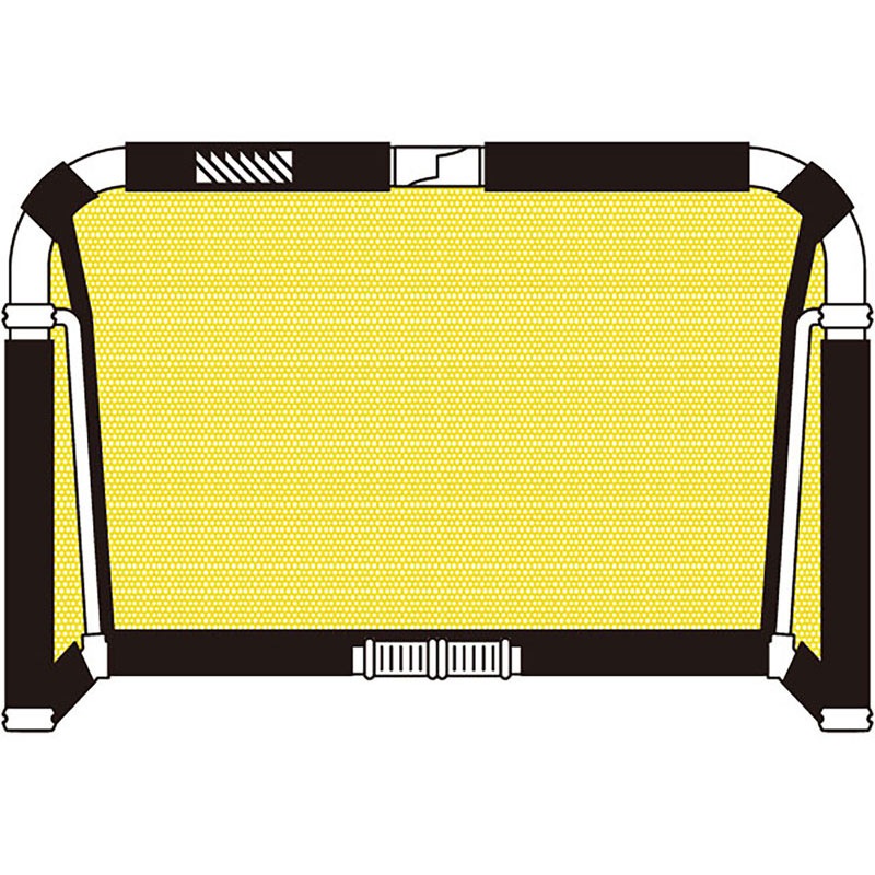 footballgear フットボールギア クレイジーゴールミディアム110×75 サッカー ゴール mgx1175-yel