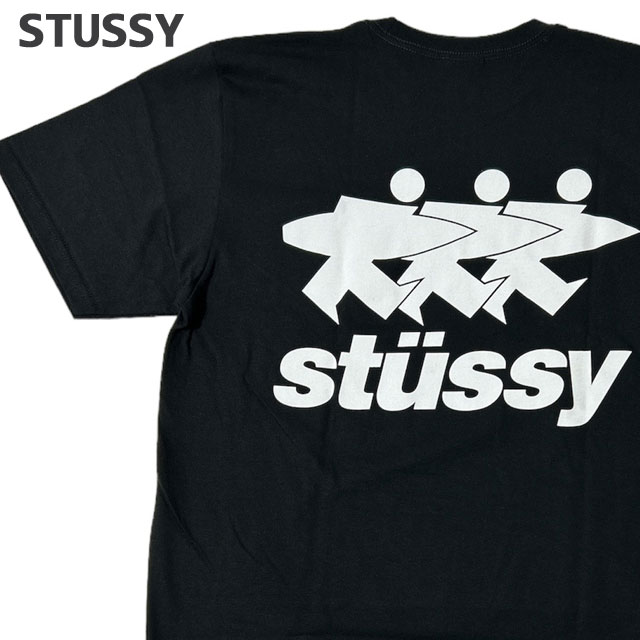 ステューシー STUSSY SURFWALK TEE スケート ストリート エイトボール ストックロゴ ストゥーシー スチューシー 200-009448-041