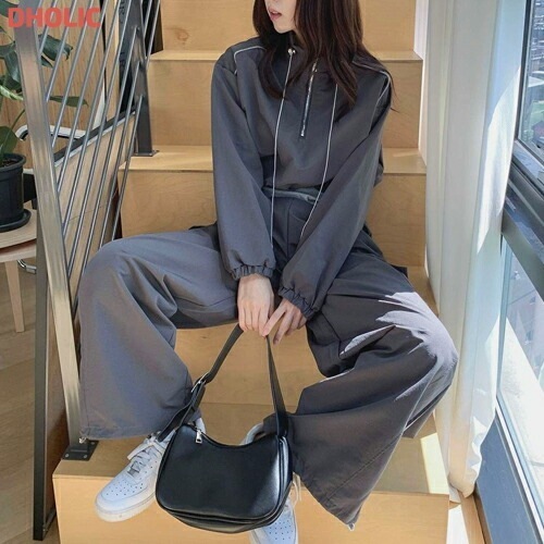 ハーフジップラインカラーセットアップ・1936146