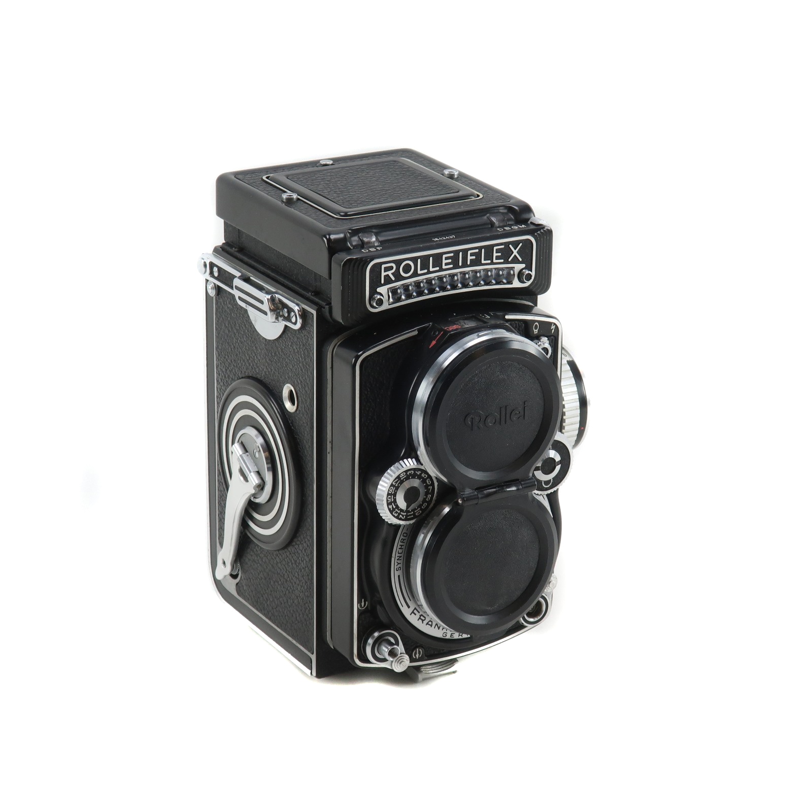 Rollei ローライ ローライフレックス DBP DBGM Carl Zeiss Planar 80mm F2.8 フィルムカメラ _ 中古品
