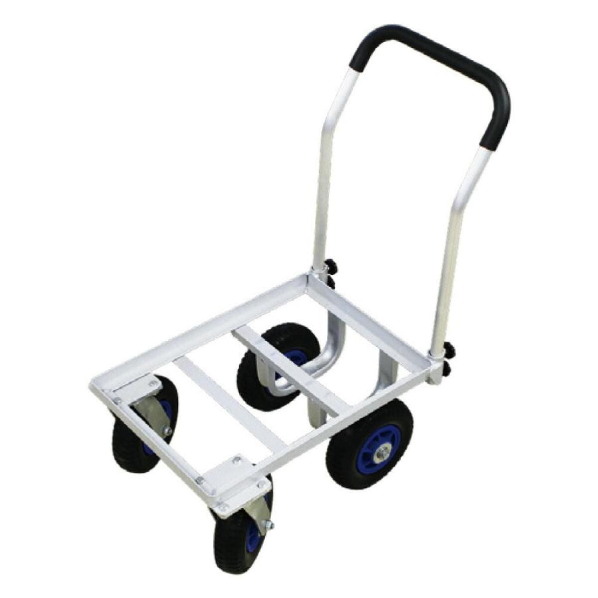 シンセイ 自在アルミハウスカー ８インチノーパンクタイヤ TC4518AL 園芸台車 収穫台車