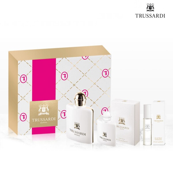 トゥルーサルディ ドンナ EDP 50ml セット (ドンナ50ml+ミニチュア7ml+バイアル10ml) 7,686円