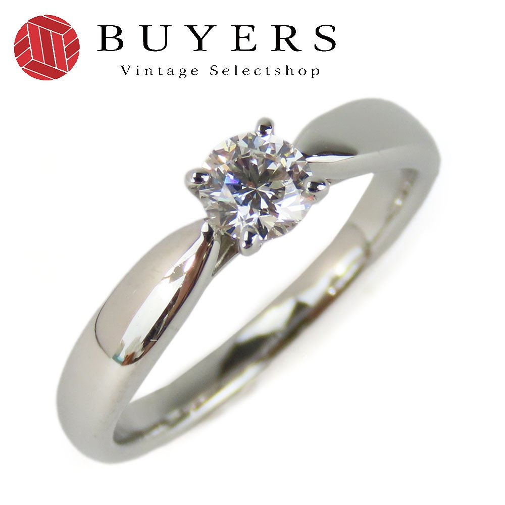 中古 リング・指輪 ハーモニー Pt950 約3.1g プラチナ 0.25ct ジュエリー レディース 女性