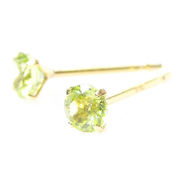 ペリドット ピアス 18k k18 天然石 18金ゴールド 8月誕生石 ジュエリー レディース 50代 40代 60代 30代 20代 シンプル 母の日 ギフト プレゼント おしゃれ