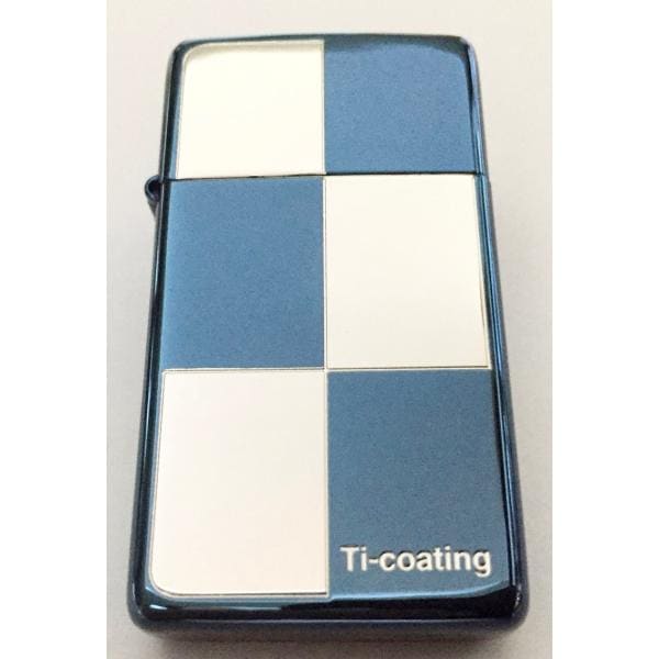 ZIPPO ジッポー ライター スリムアーマー TNB20 バラジウム＆ブルチタン coating