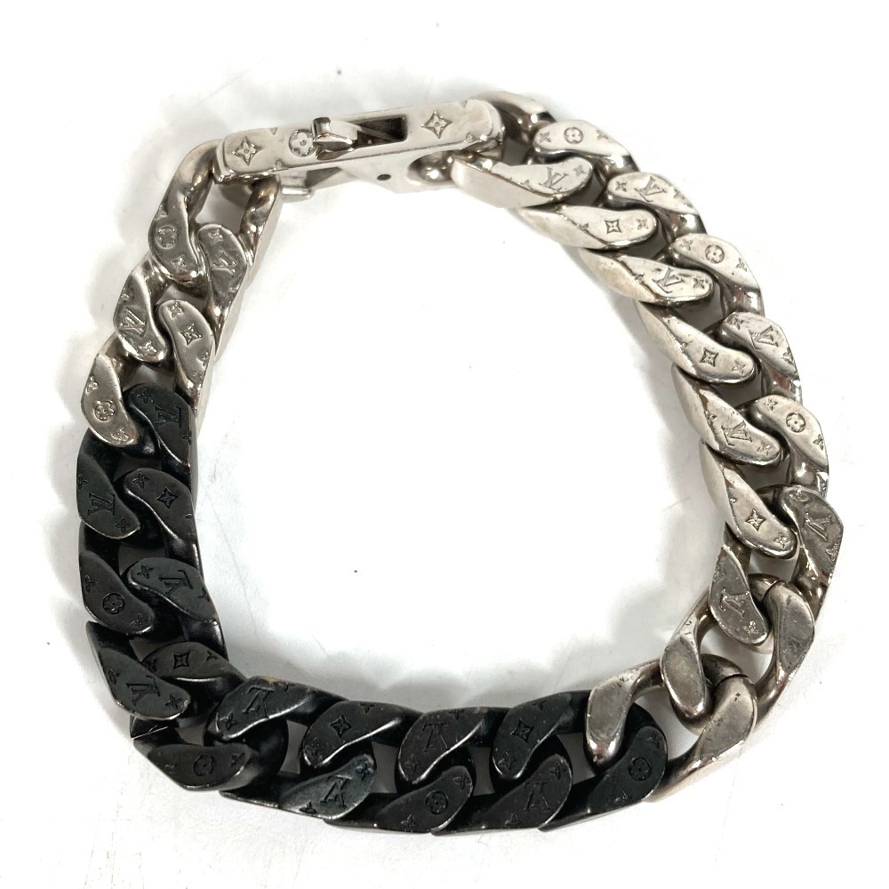 ブレスレット M00535 ブラスレ LVチェーンリンクス M モノグラム アクセサリー ジュエリー メタル シルバー