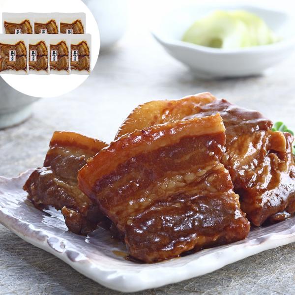 鹿児島県産黒豚使用 豚角煮 190g 固形量150g 個包装 x7 SISK