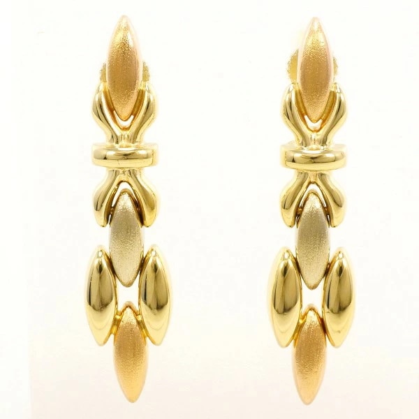 K18 18金 YGWGPG ピアス ジュエリー 【中古】